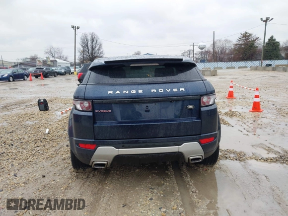 2012 Land Rover Range Rover Evoque Dynamic Premium with VIN SALVT1BG5CH000524, listed as a IAAI auction lot 41480342 with 108,429 mi miles. Bid and sale history available at carsss.com. Image 16.