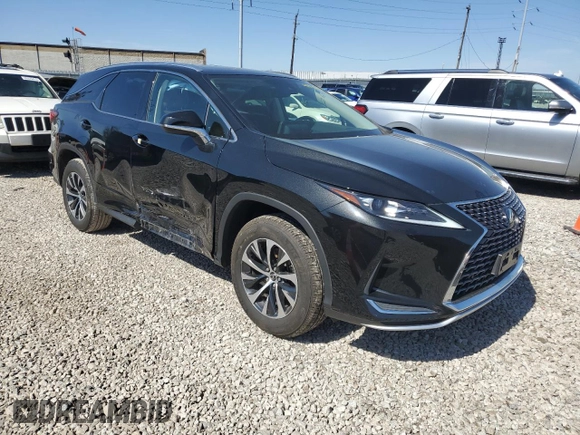 2021 Lexus RX with VIN JTJHZKFA6M2032933, listed as a Copart auction lot 49465265 with 26,280 mi miles and Salvage Title. Bid and sale history available at carsss.com. Image 4.