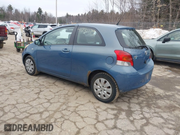2009 Toyota Yaris with VIN JTDJT903495259987, listed as a IAAI auction lot 41731179 with 159,097 mi miles. Bid and sale history available at carsss.com. Image 3.
