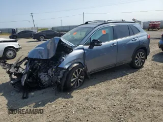 2022 Toyota Corolla Cross XLE с VIN 7MUDAABG8NV039704, выставлен на аукционе Copart как лот 59057055 с пробегом Не указан миль и Списание • Salvage title. История ставок и продаж доступна на DreamBid. Изображение 1.