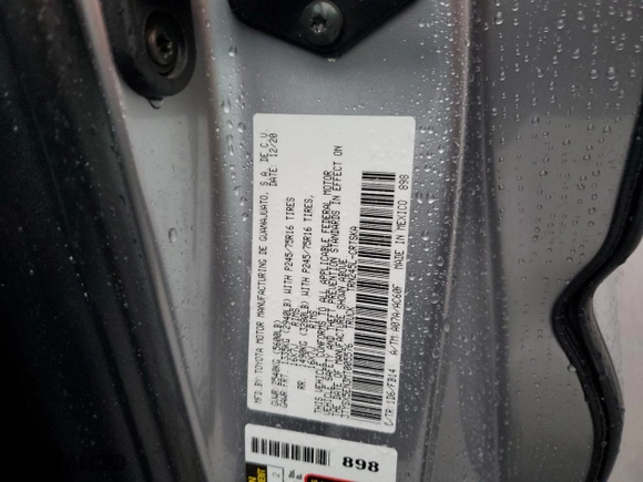 2021 Toyota Tacoma 4WD SR with VIN 3TYSX5EN3MT005576, listed as a Copart auction lot 48901965 with 71,725 mi miles and Salvage Title. Bid and sale history available at carsss.com. Image 12.