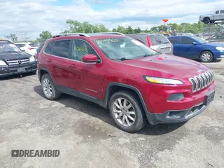 2017 Jeep Cherokee Limited with VIN 1C4PJMDB6HW543666, listed as a IAAI auction lot 42344655 with 117,078 mi miles and . Bid and sale history available at DreamBid. Image 1.
