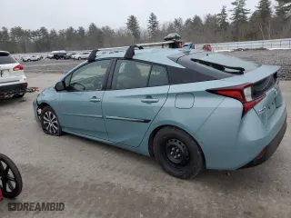 2019 Toyota Prius LE with VIN JTDL9RFU7K3008700, listed as a Copart auction lot 48631215 with 91,436 mi miles and Salvage Title. Bid and sale history available at carsss.com. Image 2.