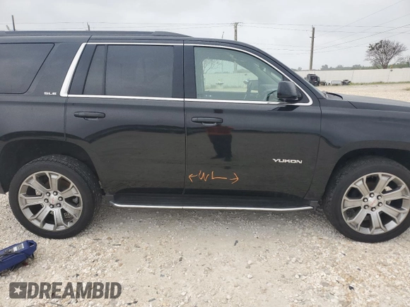 2020 GMC Yukon SLE with VIN 1GKS1AKC9LR121150, listed as a Copart auction lot 76456314 with 61,119 mi miles and Salvage Title. Bid and sale history available at carsss.com. Image 13.