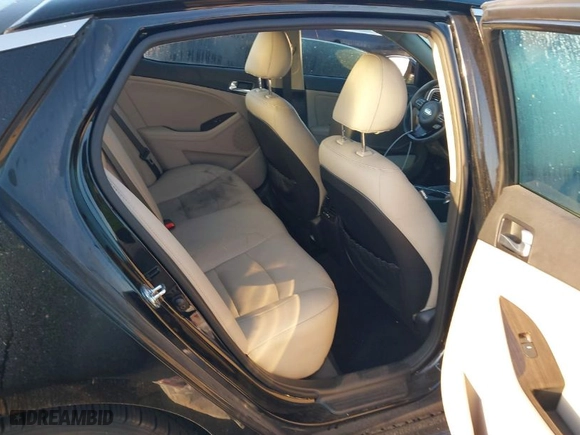 2015 Kia Optima EX with VIN 5XXGN4A74FG392717, listed as a IAAI auction lot 41965203 with 109,474 mi miles. Bid and sale history available at carsss.com. Image 8.