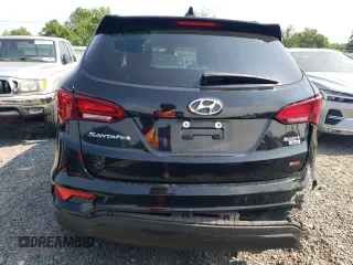 2017 Hyundai Santa Fe 2.4L with VIN 5NMZUDLB3HH038625, listed as a Copart auction lot 62385955 with 84,046 mi miles and Salvage title. Bid and sale history available at DreamBid. Image 6.