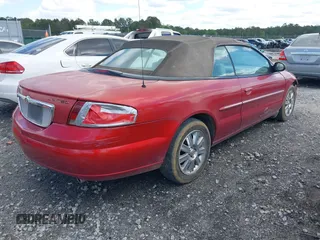 2004 Chrysler Sebring Limited with VIN 1C3EL65R54N412483, listed as a IAAI auction lot 41980106 with 125,819 mi miles and . Bid and sale history available at DreamBid. Image 4.