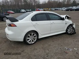 2015 Mitsubishi Lancer GT with VIN JA32U8FW1FU000211, listed as a Copart auction lot 48122224 with 70,861 mi miles and Salvage Title. Bid and sale history available at carsss.com. Image 3.