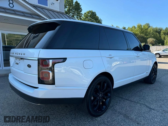 2018 Land Rover Range Rover z VIN SALGS5RE7JA383458, wystawiony jako Copart lot #88517145 z przebiegiem 99 483 mil mil oraz Czysty tytuł • Clean title. Historia ofert i sprzedaży dostępna na DreamBid. Obrazek 4.