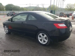 2006 Honda Civic Cpe EX with VIN 2HGFG11886H525491, listed as a Copart auction lot 53951655 with 175,530 mi miles and Clean Title. Bid and sale history available at carsss.com. Image 2.