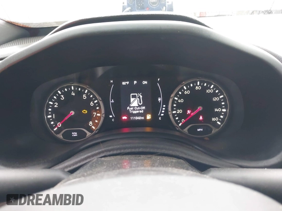 2018 Jeep Renegade Latitude with VIN ZACCJABB4JPH62323, listed as a IAAI auction lot 42202217 with 111,042 mi miles and . Bid and sale history available at DreamBid. Image 7.