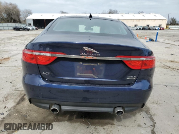 2017 Jaguar XF 35t Premium with VIN SAJBJ4BVXHCY30910, listed as a Copart auction lot 43550705 with 52,408 mi miles and Salvage Title. Bid and sale history available at carsss.com. Image 6.