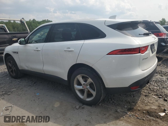 2018 Jaguar F-Pace 30t Premium z VIN SADCJ2GX6JA235205, wystawiony jako Copart lot #59315285 z przebiegiem 134 103 mil mil oraz Szkoda całkowita • Salvage title. Historia ofert i sprzedaży dostępna na DreamBid. Obrazek 2.