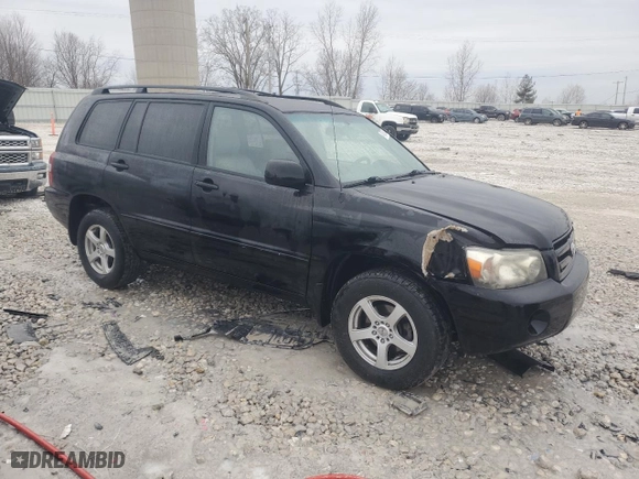 2006 Toyota Highlander w/3rd Row with VIN JTEEP21A660142409, listed as a Copart auction lot 47297375 with 197,592 mi miles and Clean Title. Bid and sale history available at carsss.com. Image 4.