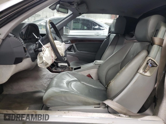 1999 Mercedes-Benz SL-Class with VIN WDBFA68F0XF180251, listed as a Copart auction lot 81543864 with 136,234 mi miles and Salvage Title. Bid and sale history available at carsss.com. Image 7.