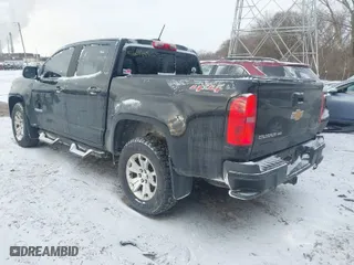 2017 Chevrolet Colorado 4WD LT with VIN 1GCGTCEN1H1202802, listed as a IAAI auction lot 41609845 with 156,458 mi miles. Bid and sale history available at carsss.com. Image 3.