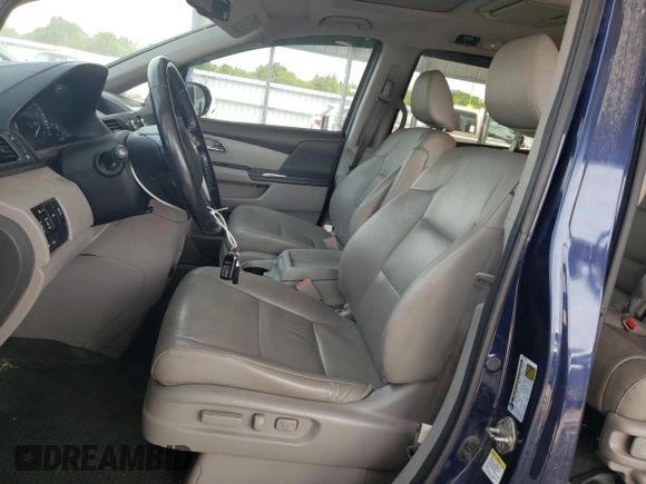2014 Honda Odyssey Touring with VIN 5FNRL5H92EB072034, listed as a Copart auction lot 60371485 with 259,312 mi miles and Clean title. Bid and sale history available at DreamBid. Image 7.