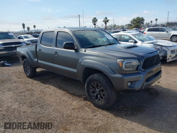 2013 Toyota Tacoma PreRunner with VIN 3TMKU4HN4DM037642, listed as a IAAI auction lot 41524081 with 149,621 mi miles and . Bid and sale history available at DreamBid. Image 1.