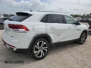 2021 Volkswagen Atlas SEL Premium z VIN 1V2TE2CA1MC220572, wystawiony jako Copart lot #61960534 z przebiegiem 35 929 mil mil oraz Szkoda całkowita • Salvage title. Historia ofert i sprzedaży dostępna na DreamBid. Obrazek 3.