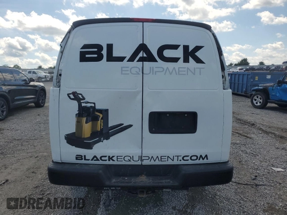 2017 Chevrolet Express Cargo with VIN 1GCWGAFF9H1342804, listed as a Copart auction lot 65821995 with 199,140 mi miles and Salvage title. Bid and sale history available at DreamBid. Image 12.