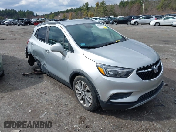 2020 Buick Encore Preferred with VIN KL4CJASB5LB014803, listed as a IAAI auction lot 41866629 with 34,975 mi miles. Bid and sale history available at carsss.com. Image 1.