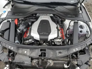 2018 Audi A8 with VIN WAU44AFD9JN000764, listed as a Copart auction lot 43721224 with 58,686 mi miles and . Bid and sale history available at DreamBid. Image 13.