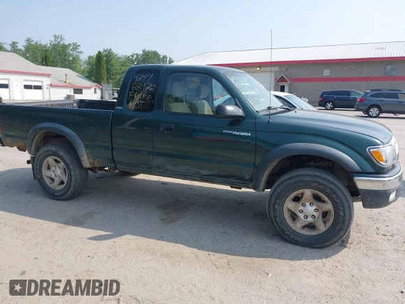 2002 Toyota Tacoma with VIN 5TEWM72NX2Z097369, listed as a IAAI auction lot 42476892 with 90,855 mi miles and . Bid and sale history available at DreamBid. Image 14.