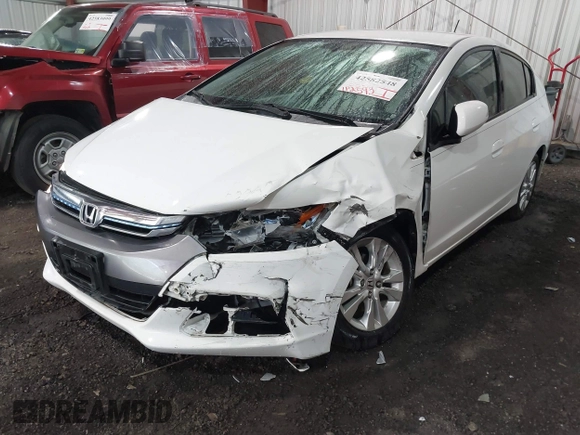 2012 Honda Insight EX with VIN JHMZE2H71CS003132, listed as a IAAI auction lot 42582548 with 112,593 mi miles and . Bid and sale history available at DreamBid. Image 17.