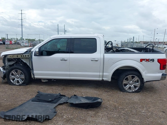 2018 Ford F-150 XL with VIN 1FTEW1E56JKC02331, listed as a IAAI auction lot 42554412 with 203,633 mi miles and . Bid and sale history available at DreamBid. Image 15.
