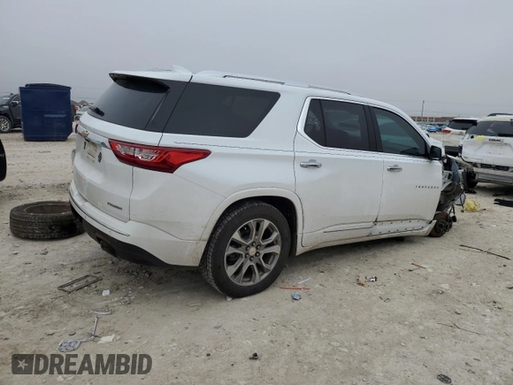2019 Chevrolet Traverse Premier with VIN 1GNERKKW4KJ207990, listed as a Copart auction lot 44184775 with 116,405 mi miles and Salvage Title. Bid and sale history available at carsss.com. Image 3.