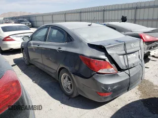 2012 Hyundai Accent GLS with VIN KMHCT4AE0CU219667, listed as a Copart auction lot 77264054 with 144,628 mi miles and Salvage Title. Bid and sale history available at carsss.com. Image 2.