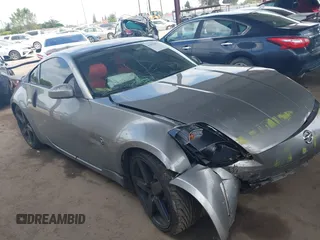 2006 Nissan 350Z Grand Touring with VIN JN1AZ34D56M310867, listed as a IAAI auction lot 42053867 with 215,514 mi miles. Bid and sale history available at carsss.com. Image 1.
