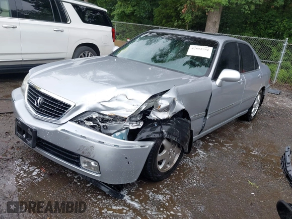 2002 Acura RL with VIN JH4KA966X2C004627, listed as a IAAI auction lot 42652551 with 75,093 mi miles and . Bid and sale history available at DreamBid. Image 17.