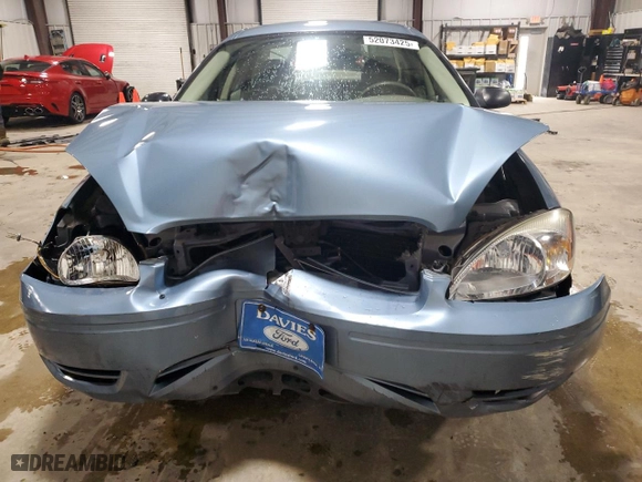 2005 Ford Taurus SE with VIN 1FAFP53U95A120887, listed as a Copart auction lot 52073425 with 78,638 mi miles and Salvage Title. Bid and sale history available at carsss.com. Image 5.