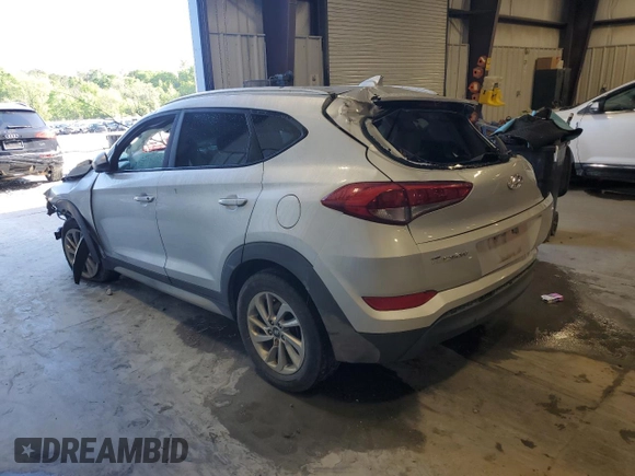 2018 Hyundai Tucson SEL with VIN KM8J3CA49JU693400, listed as a Copart auction lot 52046405 with Not provided miles and Salvage title. Bid and sale history available at DreamBid. Image 2.