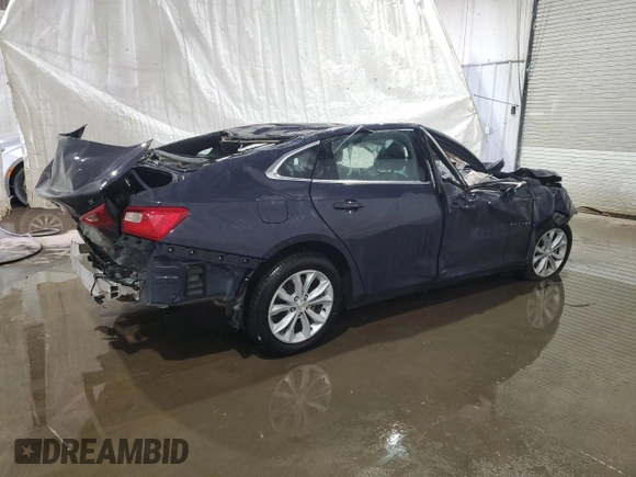 2025 Chevrolet Malibu LT with VIN 1G1ZD5ST1SF143533, listed as a Copart auction lot 53719735 with 2,943 mi miles and Salvage Title. Bid and sale history available at DreamBid. Image 3.