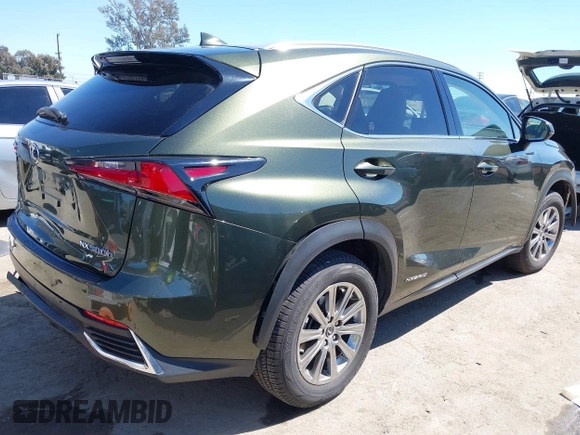 2021 Lexus NX 300h with VIN JTJDJRDZ9M2166973, listed as a IAAI auction lot 41862361 with 24,912 mi miles and . Bid and sale history available at DreamBid. Image 4.