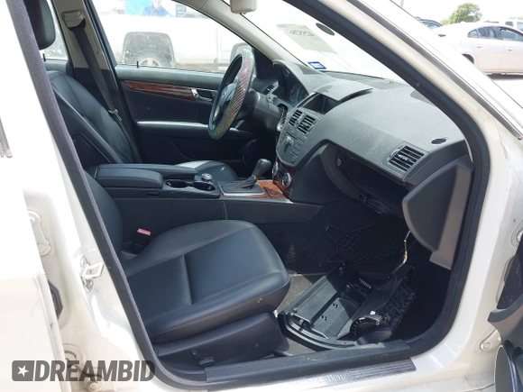 2009 Mercedes-Benz C 300 Sport with VIN WDDGF81X89F265255, listed as a IAAI auction lot 42552867 with 88,548 mi miles and . Bid and sale history available at DreamBid. Image 5.