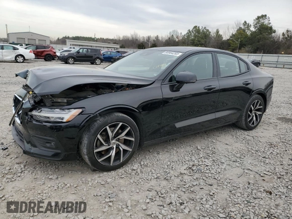 2020 Volvo S60 Momentum with VIN 7JR102FK9LG066259, listed as a Copart auction lot 80964283 with 24,819 mi miles. Bid and sale history available at carsss.com. Image 1.