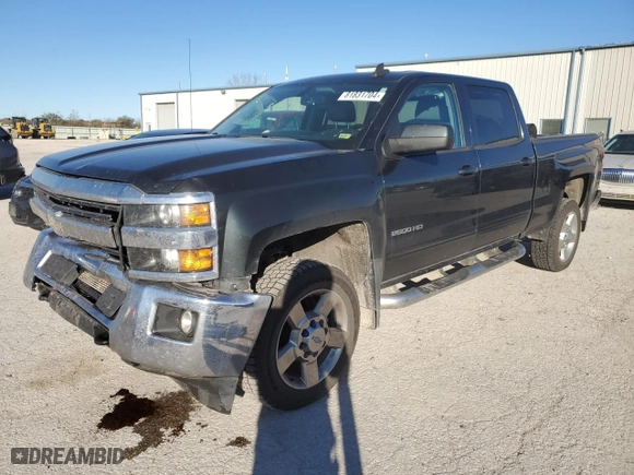 2017 Chevrolet Silverado 2500HD LT with VIN 1GC1KVEG1HF150998, listed as a Copart auction lot 81831704 with 164,885 mi miles and Salvage Title. Bid and sale history available at carsss.com. Image 1.