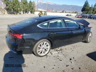 2023 Audi A5 Sportback Premium z VIN WAUABCF50PA026523, wystawiony jako Copart lot #88921695 z przebiegiem Nie podano mil oraz Szkoda całkowita • Salvage title. Historia ofert i sprzedaży dostępna na DreamBid. Obrazek 3.
