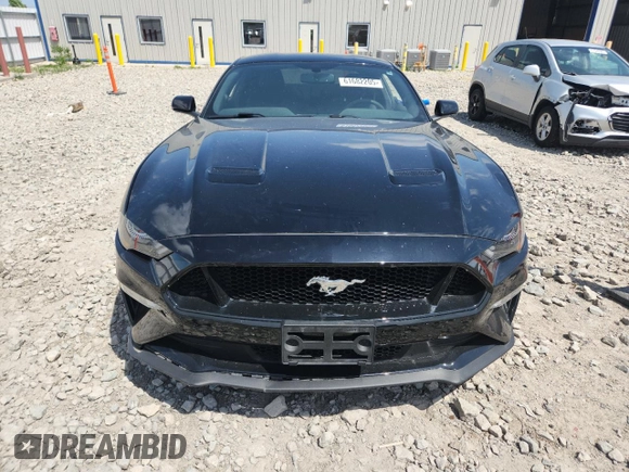 2019 Ford Mustang GT with VIN 1FA6P8CF0K5185215, listed as a Copart auction lot 61682205 with 36,356 mi miles and Salvage title. Bid and sale history available at DreamBid. Image 5.