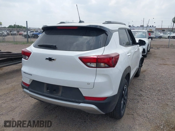 2023 Chevrolet TrailBlazer LT with VIN KL79MPSL3PB196622, listed as a IAAI auction lot 41862137 with 6,818 mi miles and . Bid and sale history available at DreamBid. Image 4.