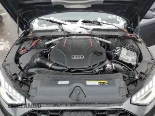 2021 Audi S4 Premium Plus with VIN WAUB4AF49MA020662, listed as a Copart auction lot 44776105 with 47,620 mi miles and Salvage Title. Bid and sale history available at carsss.com. Image 11.