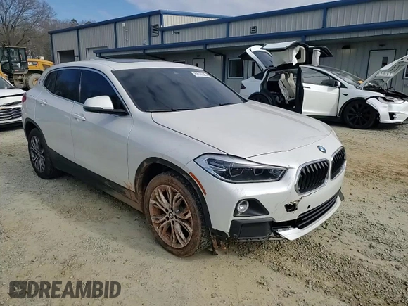 2020 BMW X2 sDrive28i with VIN WBXYH9C05L5N96129, listed as a Copart auction lot 89018595 with 45,226 mi miles and Salvage Title. Bid and sale history available at carsss.com. Image 12.