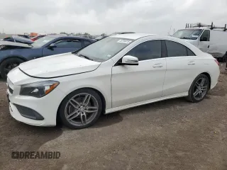 2017 Mercedes-Benz CLA 250 with VIN WDDSJ4EB6HN410300, listed as a Copart auction lot 48734415 with 99,255 mi miles and Salvage Title. Bid and sale history available at DreamBid. Image 1.
