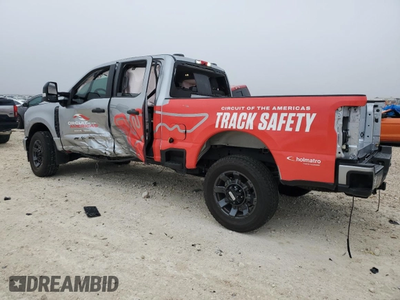 2024 Ford Super Duty F-250 SRW XL with VIN 1FT8W2BA5REC59750, listed as a Copart auction lot 42229235 with 2,724 mi miles and Salvage Title. Bid and sale history available at carsss.com. Image 2.