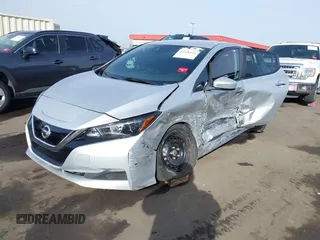 2022 Nissan LEAF S with VIN 1N4AZ1BV1NC562090, listed as a IAAI auction lot 41098541 with 22,931 mi miles and . Bid and sale history available at DreamBid. Image 19.