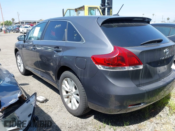 2014 Toyota Venza LE with VIN 4T3ZA3BB2EU085608, listed as a IAAI auction lot 41218956 with 74,355 mi miles. Bid and sale history available at carsss.com. Image 3.