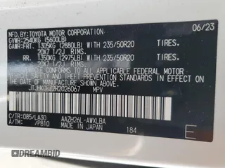 2024 Lexus NX 450h+ Luxury z VIN JTJHKCFZ2R2026067, wystawiony jako Copart lot #55675494 z przebiegiem 10 557 mil mil oraz Szkoda całkowita • Salvage title. Historia ofert i sprzedaży dostępna na DreamBid. Obrazek 16.